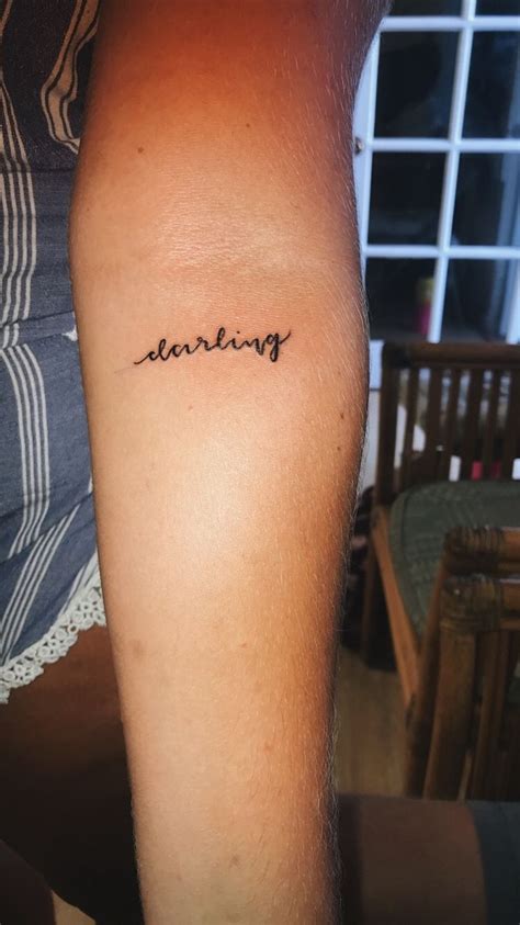 darling tattoo